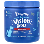 Zesty Paws, Senior Advanced, Vision Bites, для собак, курица, 90 жевательных таблеток, 315 г (11,1 унции)