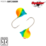 Мормышка вольфрамовая Spider 2830 "Шар с ушком" (3мм, 0.29гр)