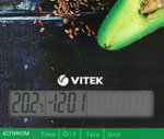 Кухонные весы Vitek VT-2425 Blue/Illustration