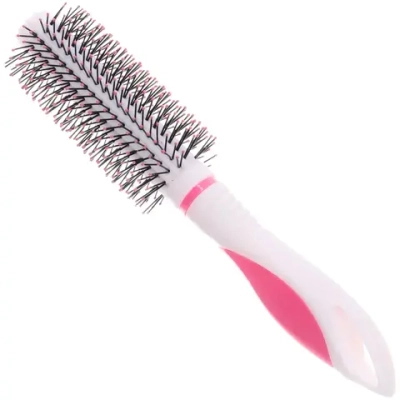 Расческа массажная брашинг «ЭКЛЕР», цвет микс, d-4/5см / 22 см (блистер Ultramarine)