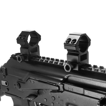 Кольца на Weaver D25,4мм высокие