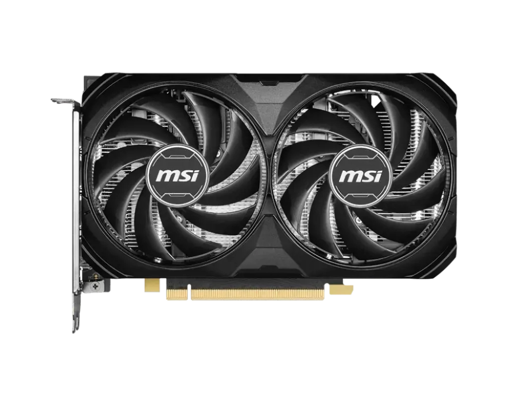 Видеокарта MSI GeForce RTX 4060 TI 8G VENTUS 2X BLACK E1 OC, 8G GDDR6 128-bit HDMI 3xDP 1xHDMI