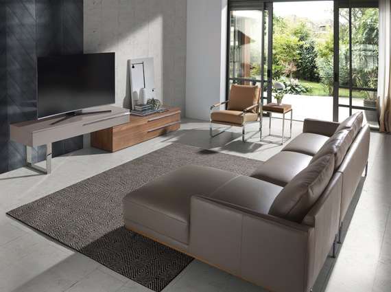 Кресло SF399/5046 из экокожи цвета норки