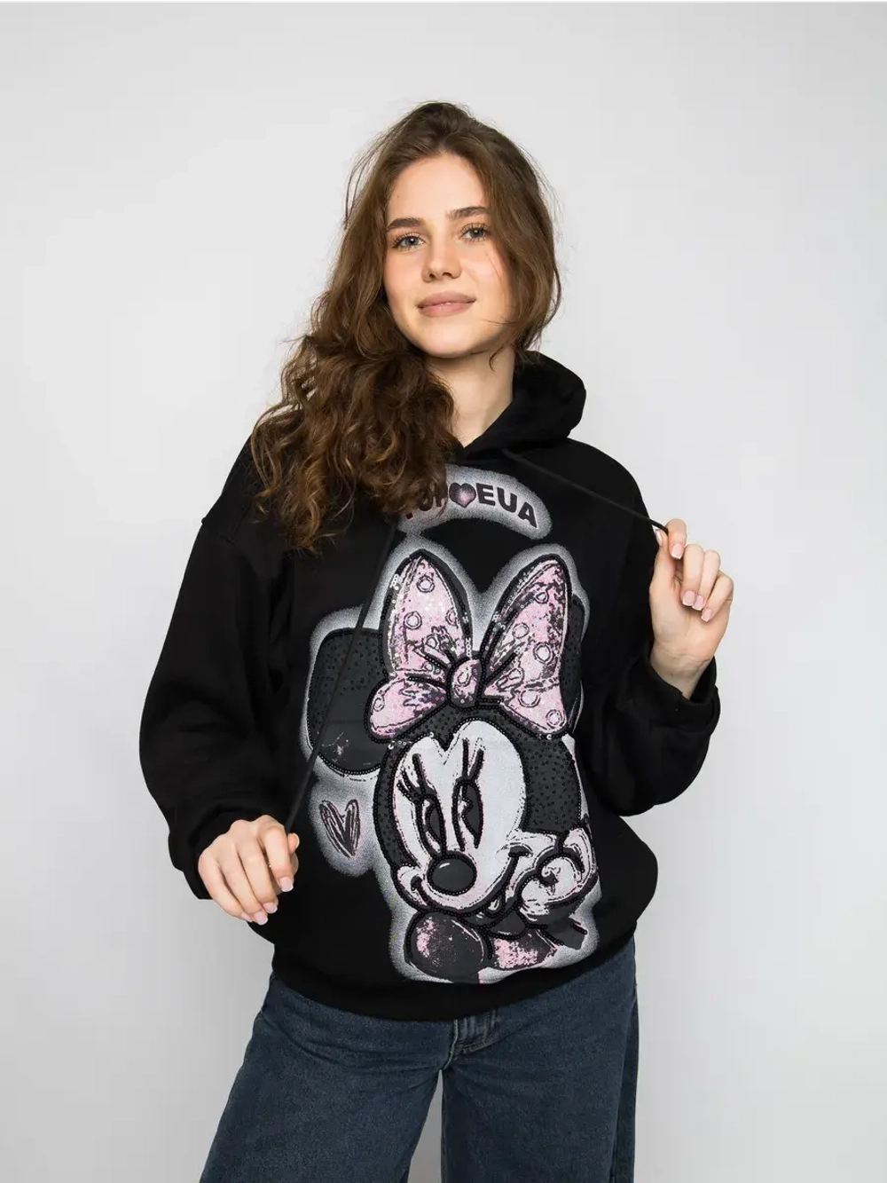 Толстовка утепленная с капюшоном