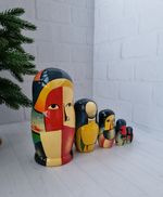 Матрёшка 5м 15см Малевич