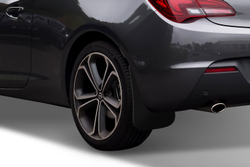 Брызговики задние OPEL Astra J GTC, 2012-2017, куп. 2 шт.(optimum) в пакете FROSCH.NLF.37.27.E16