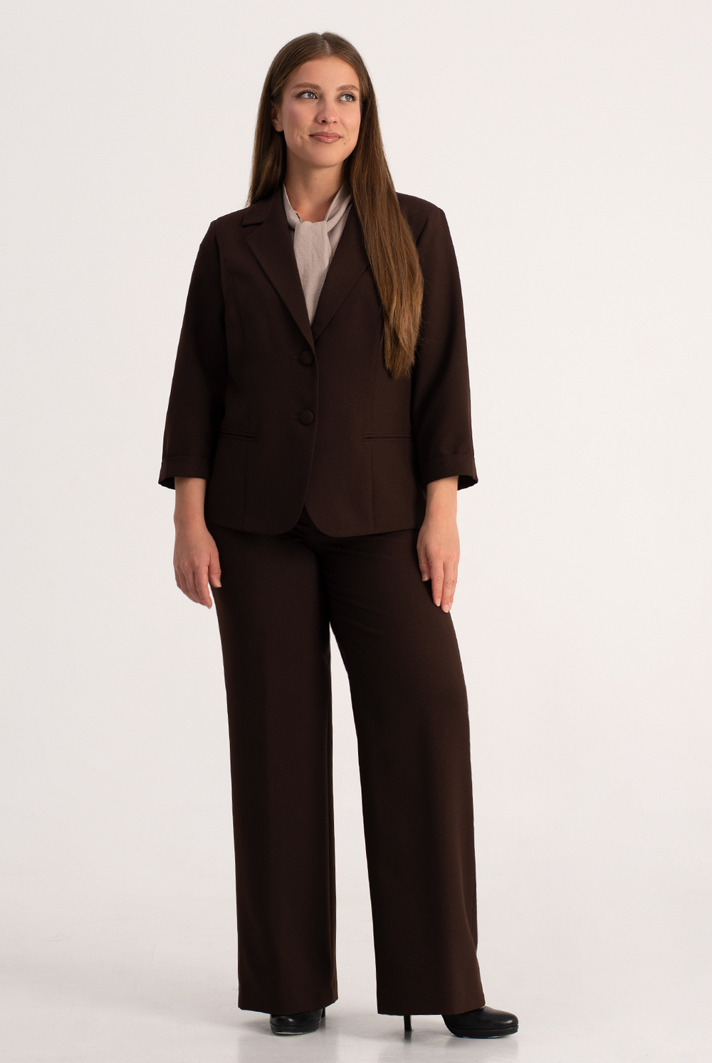 Брюки женские 02, Шоколадный #513Шок0202