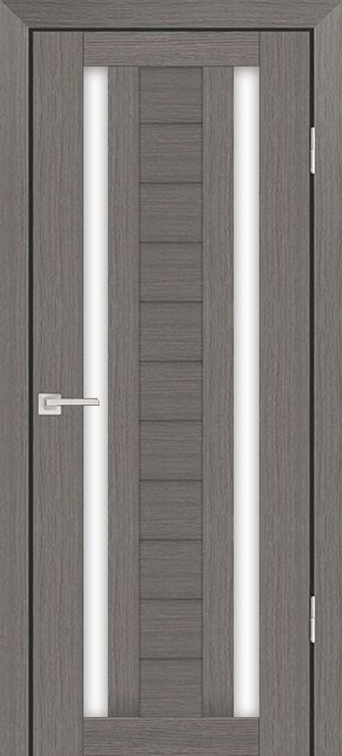 Дверь PS-15 / Цвет Грей Мелинга / белый сатинат / Двери PROFILO PORTE
