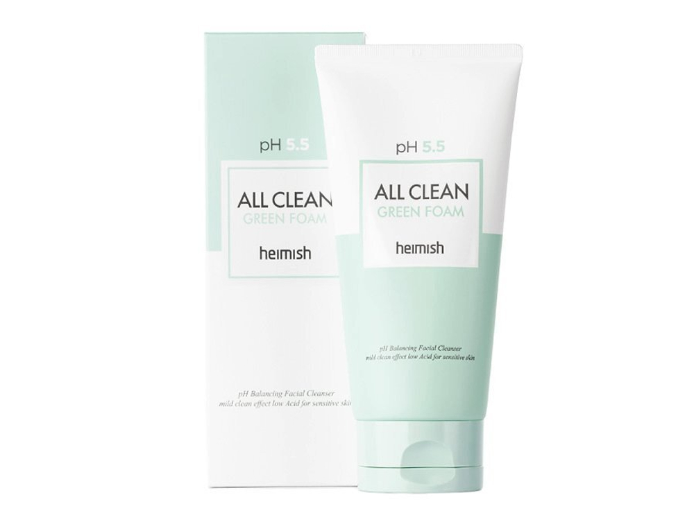 Heimish pH 5.5 All Clean Green Foam гель для умывания для чувствительной кожи