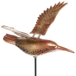 Фигура на спице «Колибри» 60 см, Бронза