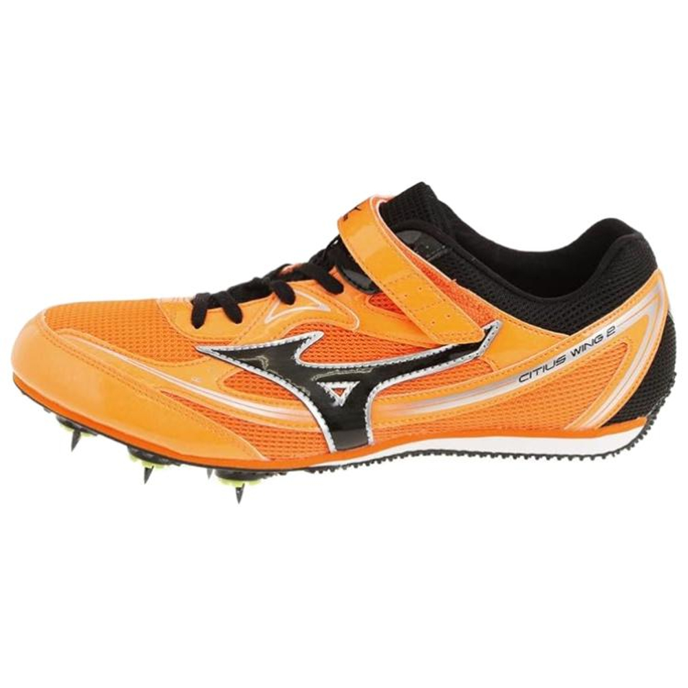 Mizuno Citius Wing 2 Support Function Classification Support Functionality Orange Black Track And Field Shoes Men"s