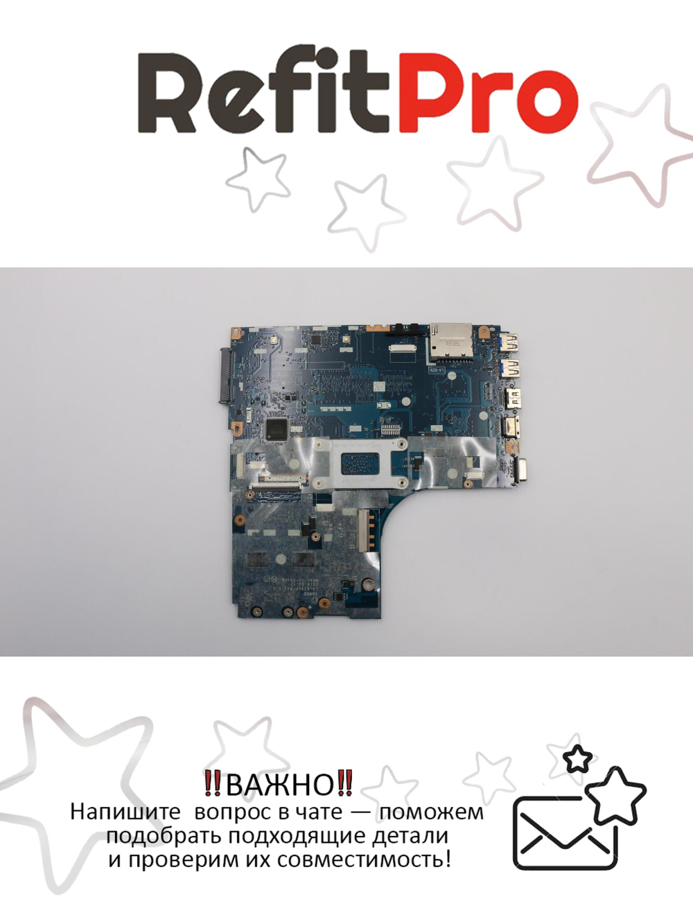 Материнская плата для ноутбука Lenovo ideapad B50-45 LA-B291P AMD A8-6410 1000 2G FP (5B20G37229), оригинал