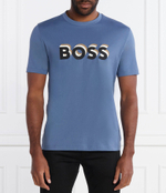 Футболка Tiburt 427 BOSS BLACK - голубой(50506923)