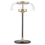 738973 Настольная лампа ACRILE 7W LED 295LM 120G ЗОЛОТО/ЧЕРНЫЙ 3000K