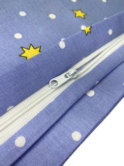 Постельное белье Котики Котики "Зимние звезды" 1,5-сп   наволочка 50х70 1шт Простынь  150х215 см  Пододеяльник 145х215 см