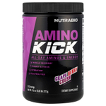 NutraBio, Amino Kick ™, сок из виноградных ягод, 272 г (9,6 унции)
