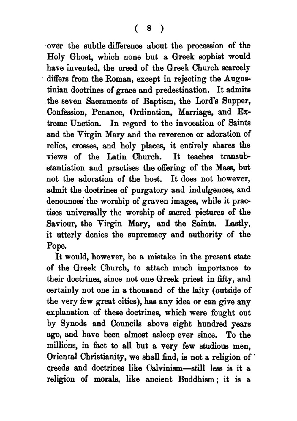 Eastern Christianity and the War. The Idolatry, Superstition and Corruption of the Christians of . | Joseph Brown