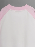 Свитшот для девочки осенний с завязками