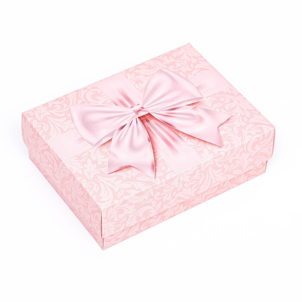 Подарочная коробка сборная "Нежность" 16,5 х 12,5 х 5,2 см