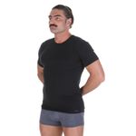 Набор мужских футболок 2в1 с круглым вырезом черный BALDESSARINI 90005/6061 9009