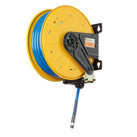 Катушка для воздуха и воды с шлангом, диаметр 13х19 мм, длина 8 м, ECODORA (Италия)