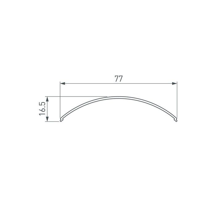 Рассеиватель Arlight Kant-H55 Round-Pm Opal 044581