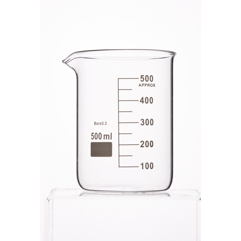 Стакан лабораторный низкий, 500 мл