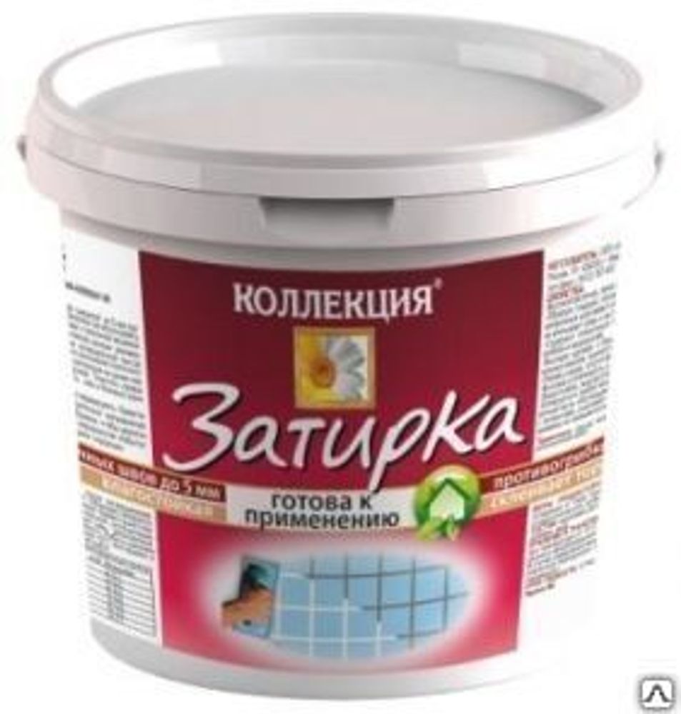 Затирка Коллекция 0,8кг ведро бежевая (И)