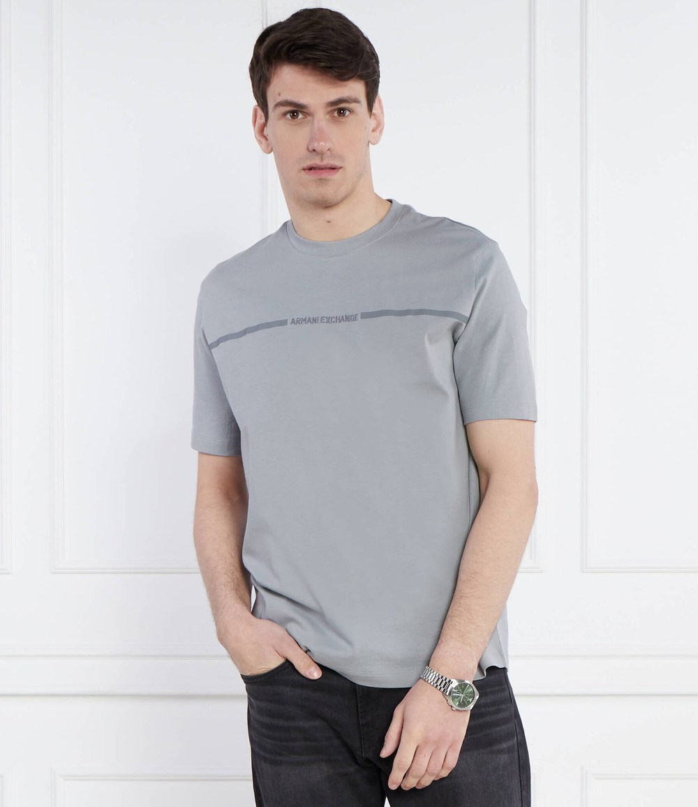 Футболка Armani Exchange - серый(3DZTLG ZJ9JZ)