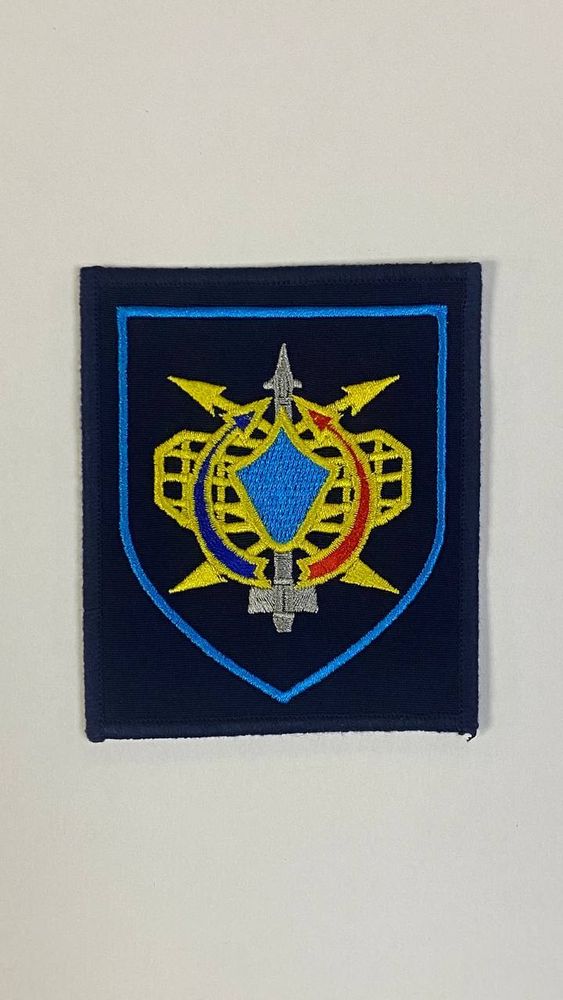 Шеврон 336 Радиотехнического полка  (РТВ) синий фон