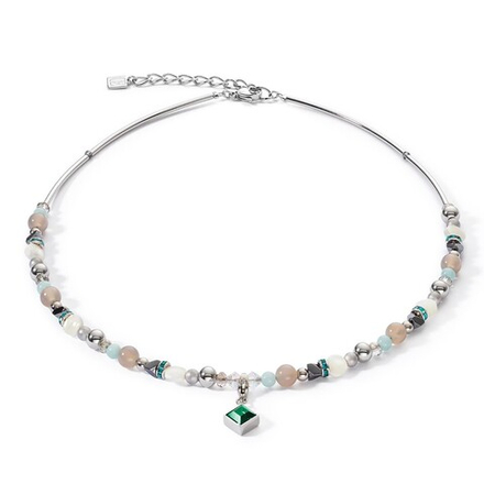 Колье Coeur de Lion Dark Green 4544/10-0521