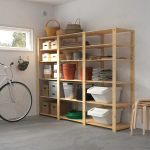Стеллаж - IKEA HEJNE, 230х50х171 см, сосна, ХЕЙНЕ ИКЕА