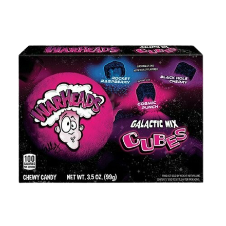 Конфеты Warheads Galactic Cubes