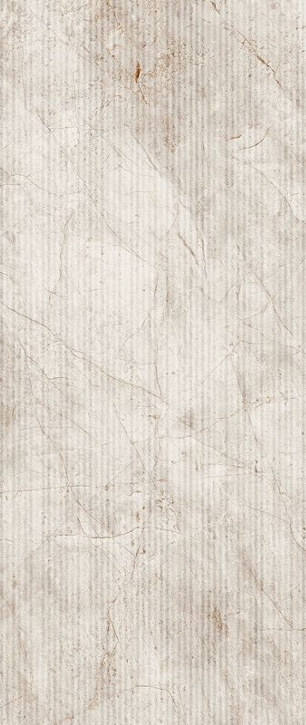 Керамическая плитка для стен ATLAS CONCORDE MARVEL DIVA White Everest 3D Crease Matte 50х120 8,5 mm AYL3