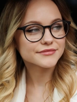 Стильная оправа для очков кошечки зрение