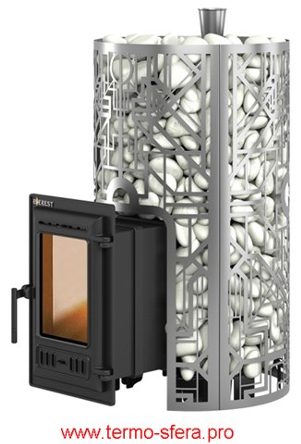 Печь для бани Эверест "Steam Master" GALAXY 24 (310) ЧУГУН