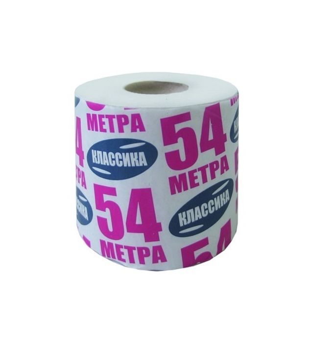 Бумага туалетная 54м