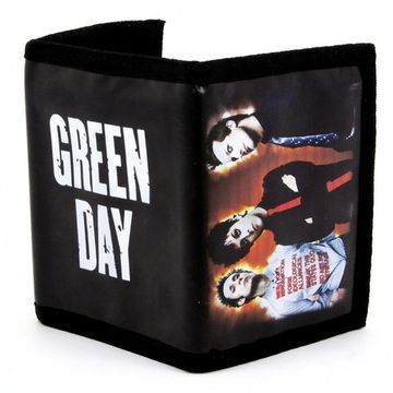 Кошелек Green Day ( фото группы в обводке из огня )