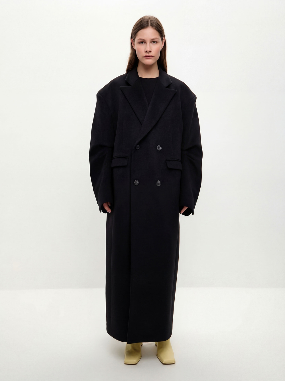 Пальто SAVE черное