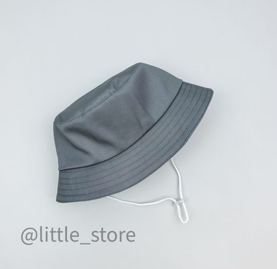 Панама хлопковая "Basic", Серая