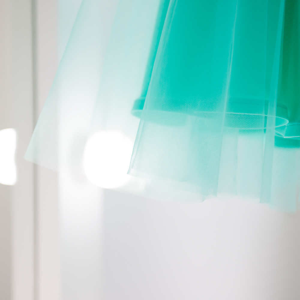 мятное платье для танцев