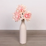 Цветы искусственные «Natur» 34см Хризантемы 3шт персиковые
