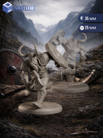 Викинги Клятва Крови миниатюры для настольных игр РНИ, ДнД