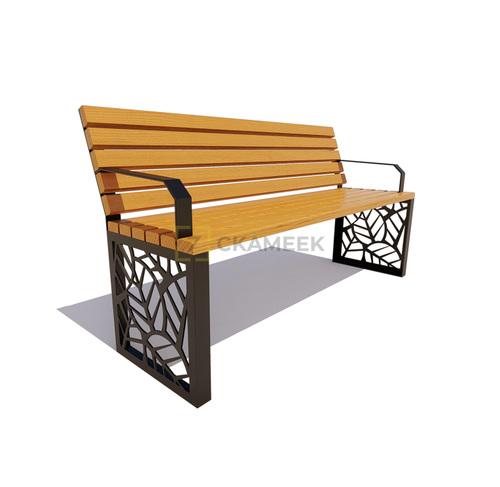 Садово-парковая скамейка «Севастополь» (1,2 м ангарская сосна, 40х60)