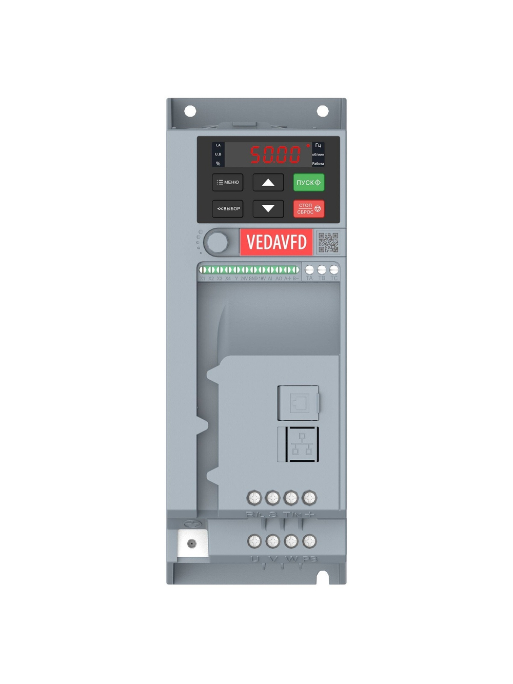 Преобразователь частотный VEDA Drive VF-51 4 кВт (380В,3 фазы) ABA00008