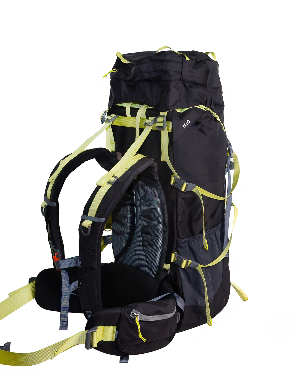 Рюкзак туристический Naturehike, 55л, черный (NH16Y020-Q)