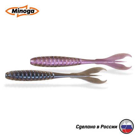 Силиконовая приманка "Minoga" PULSAR 2,0"(10шт) 50мм, 0,37гр, цвет 111