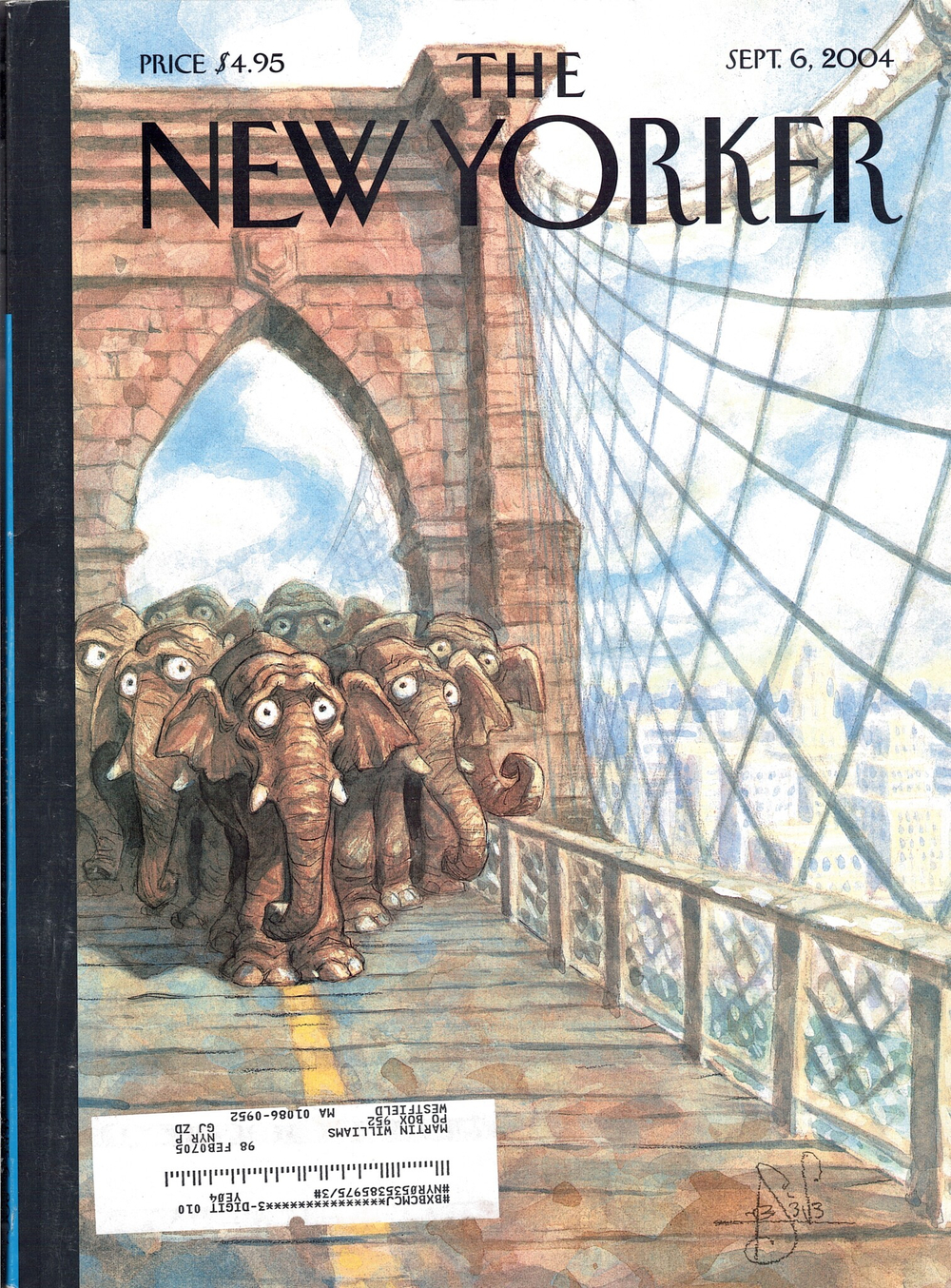 Журнал The New Yorker 06-09-2004