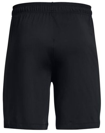 Мужские теннисные шорты Under Armour Men's UA Tech Vent Shorts - black/high vis yellow