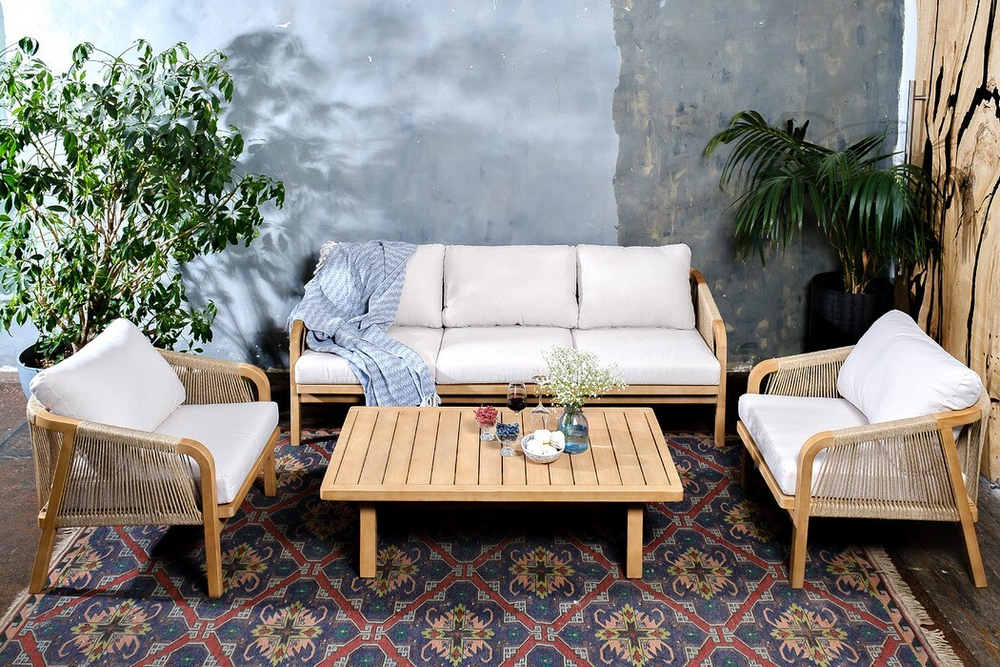 Диванная группа из акации РИМИНИ L